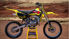 New Suzuki Bikes in Stock image